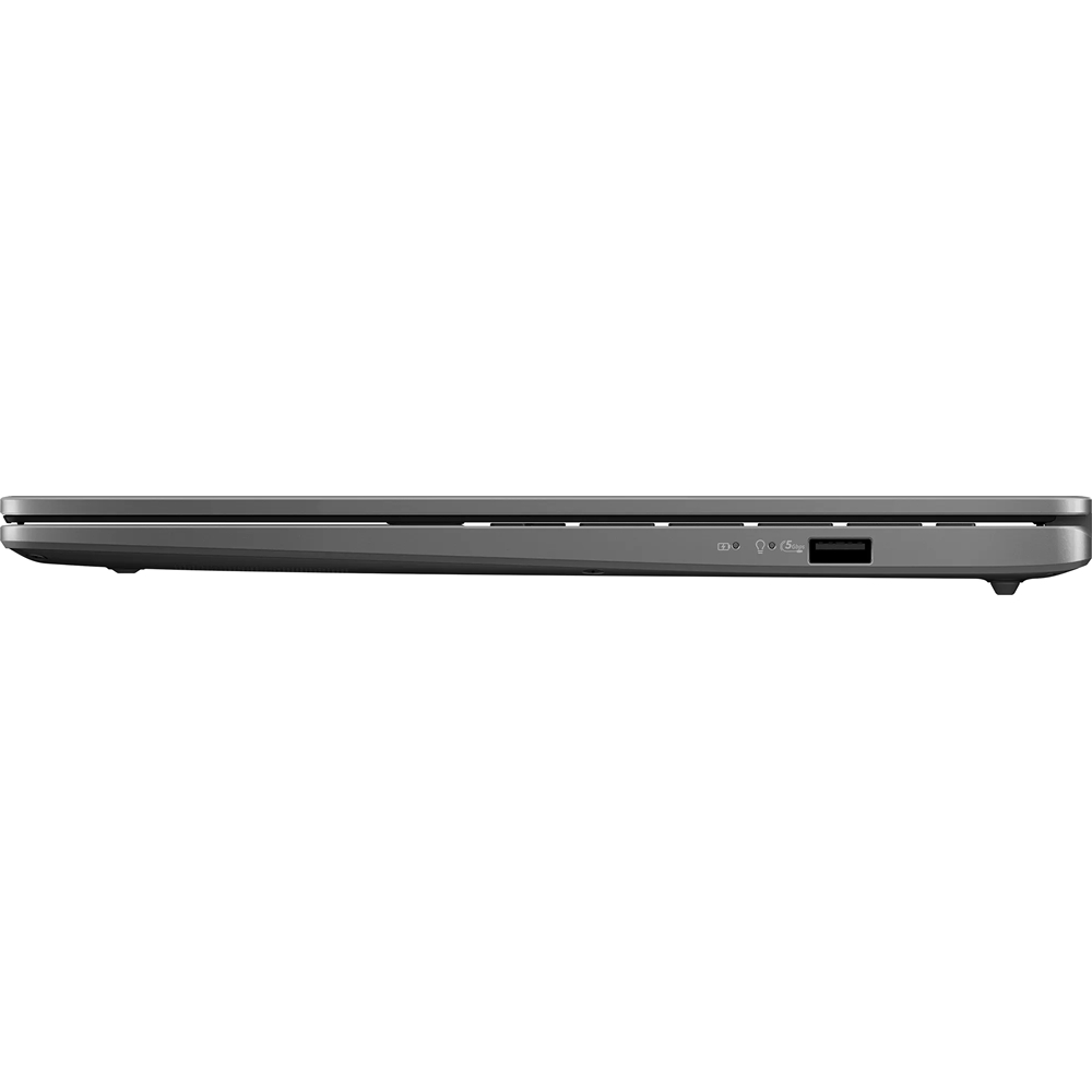14" ASUS Vivobook S14 M3407HA, AMD Ryzen 7 260, RAM 16 ГБ, SSD 512 ГБ, AMD Radeon Graphics, Без ОС, серый (90NB16E1-M00310)